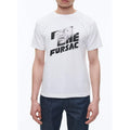 Camiseta de punto de algodón orgánico - Blanco - Estampado “The Fursac”
