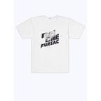 Camiseta de punto de algodón orgánico - Blanco - Estampado “The Fursac”