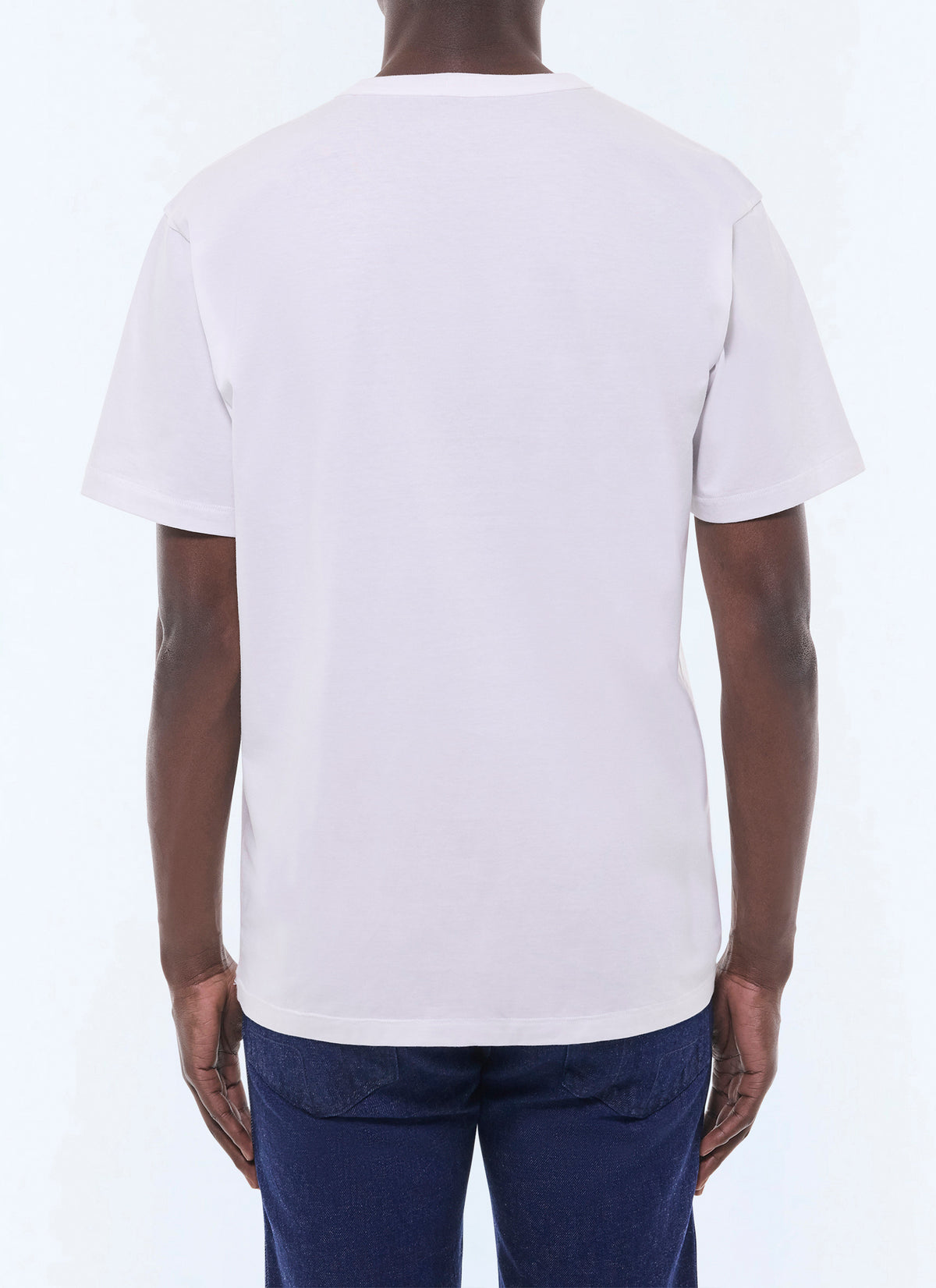 Tee-Shirt Logo Fursac Brodé - Blanc