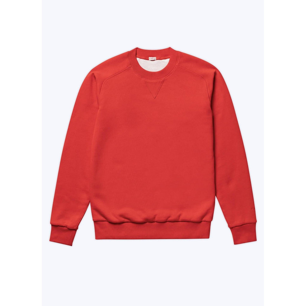 Fursac - Sweat À Col Rond En Jersey De Coton - Rouge