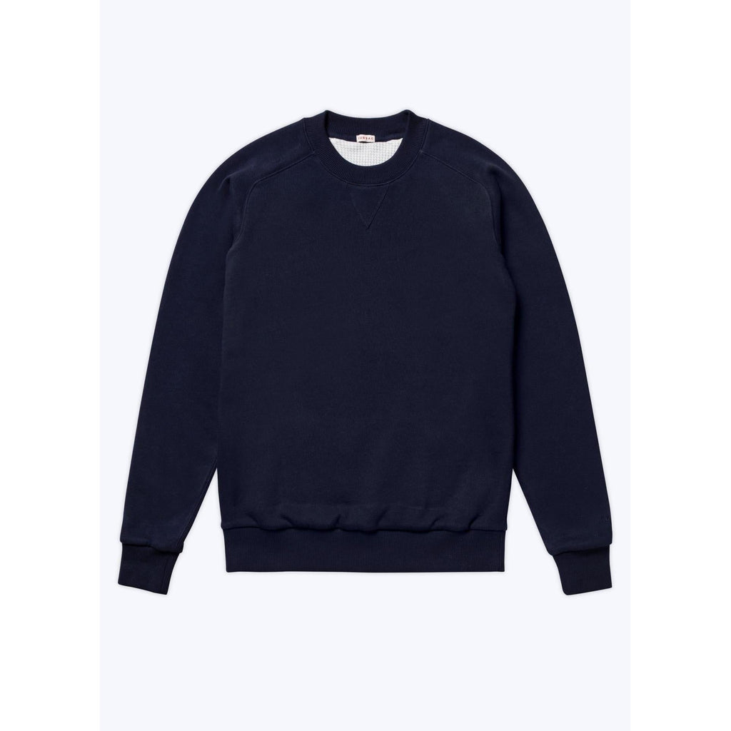 Fursac - Sweat À Col Rond En Jersey De Coton - Bleu Marine