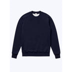 Fursac - Sweat À Col Rond En Jersey De Coton - Bleu Marine