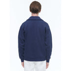 Fursac - Sweat Vareuse En Coton Biologique - Bleu Marine