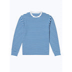 Fursac - T-Shirt Rayé En Coton Biologique - Rayures Blanches Et Bleu Marine
