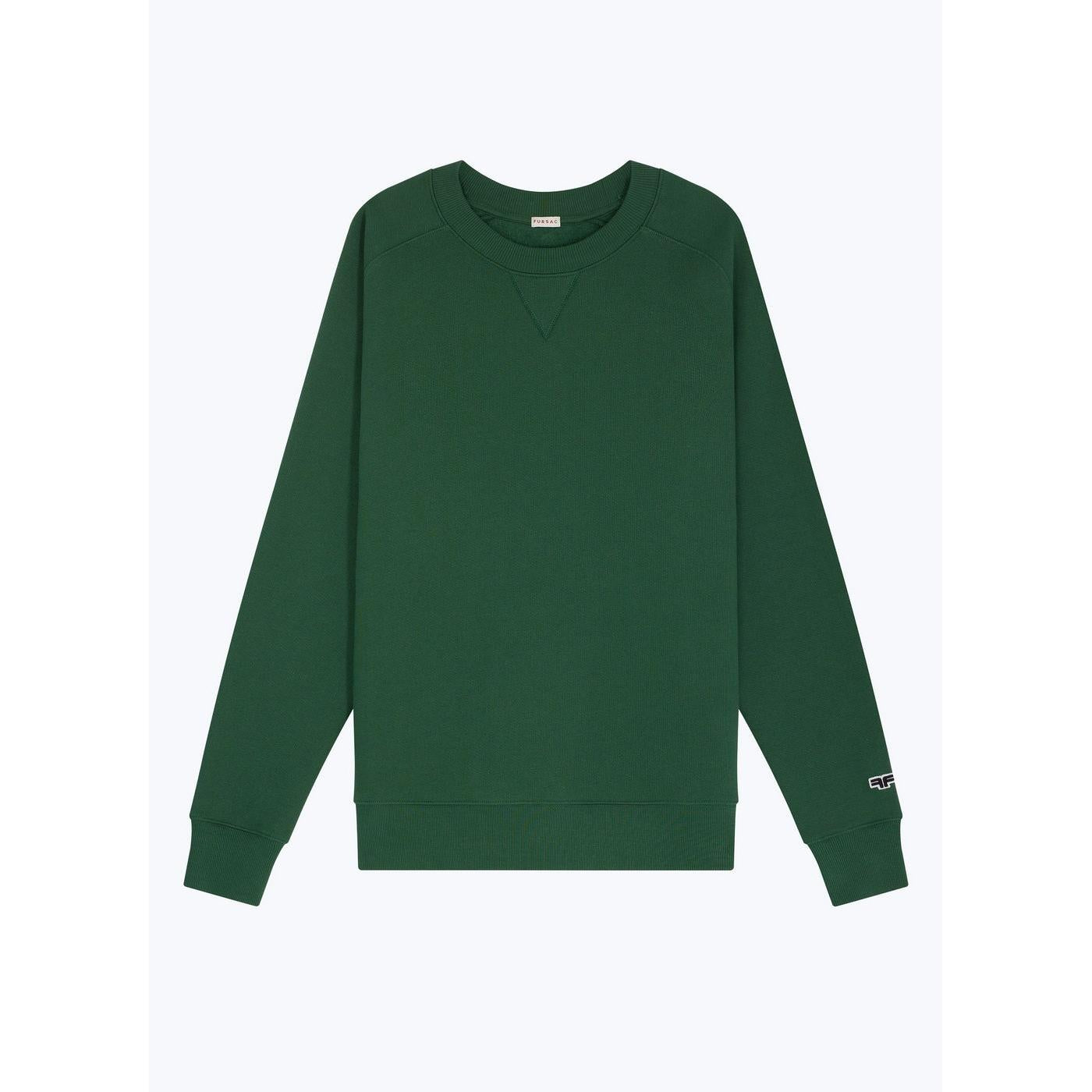 Fursac - Sweatshirt En Coton Biologique - Vert