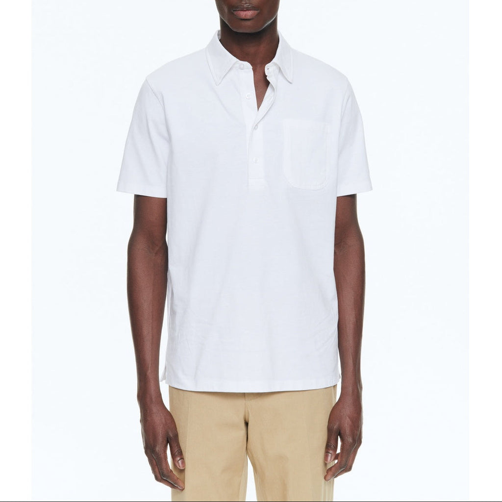 Fursac - Polo Blanc En Jersey De Coton - Blanc