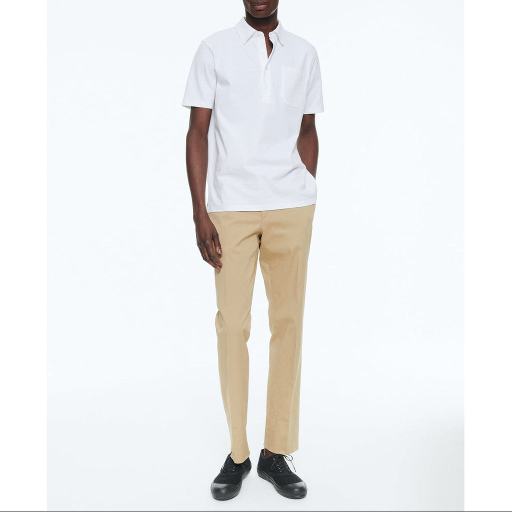 Fursac - Polo Blanc En Jersey De Coton - Blanc