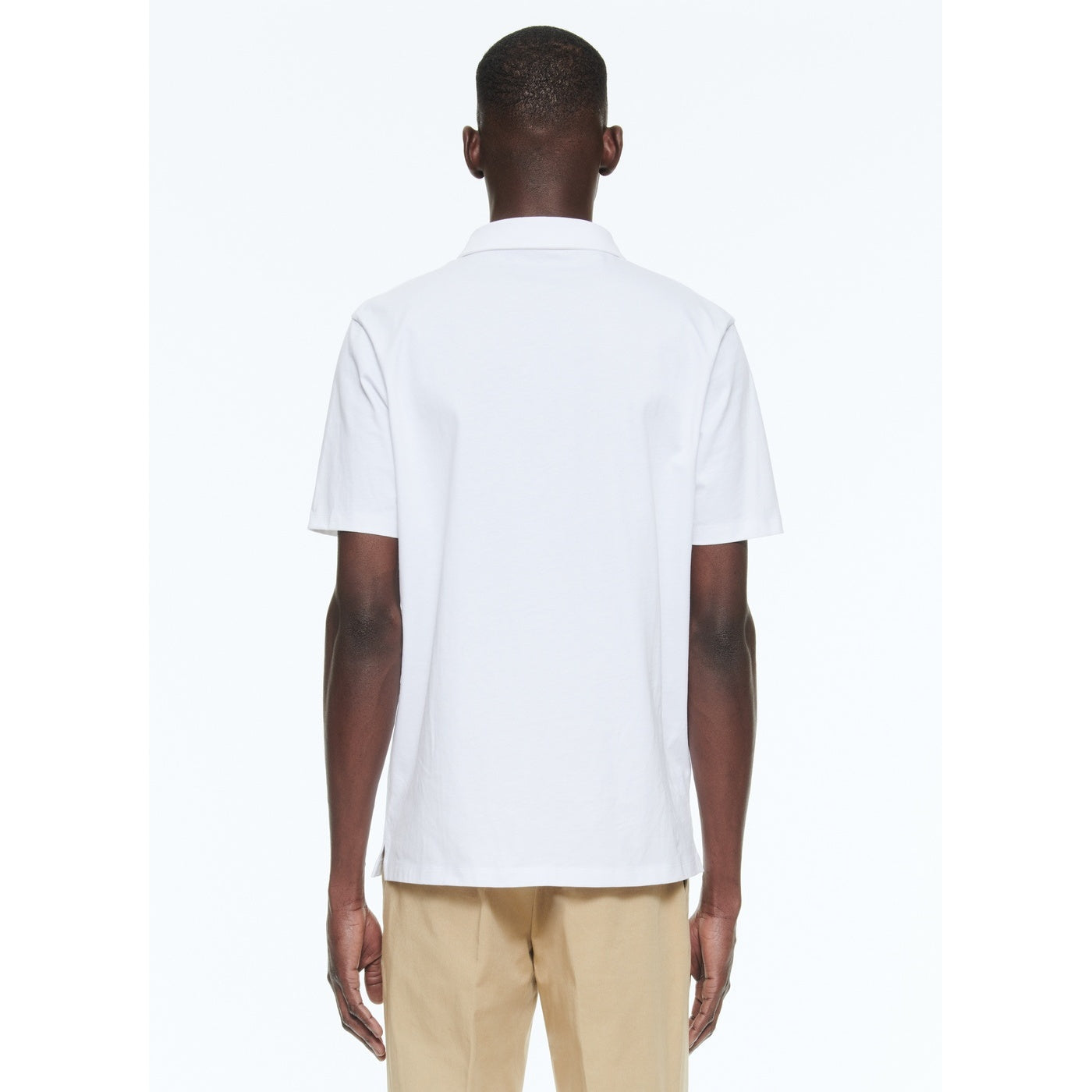 Fursac - Polo Blanc En Jersey De Coton - Blanc
