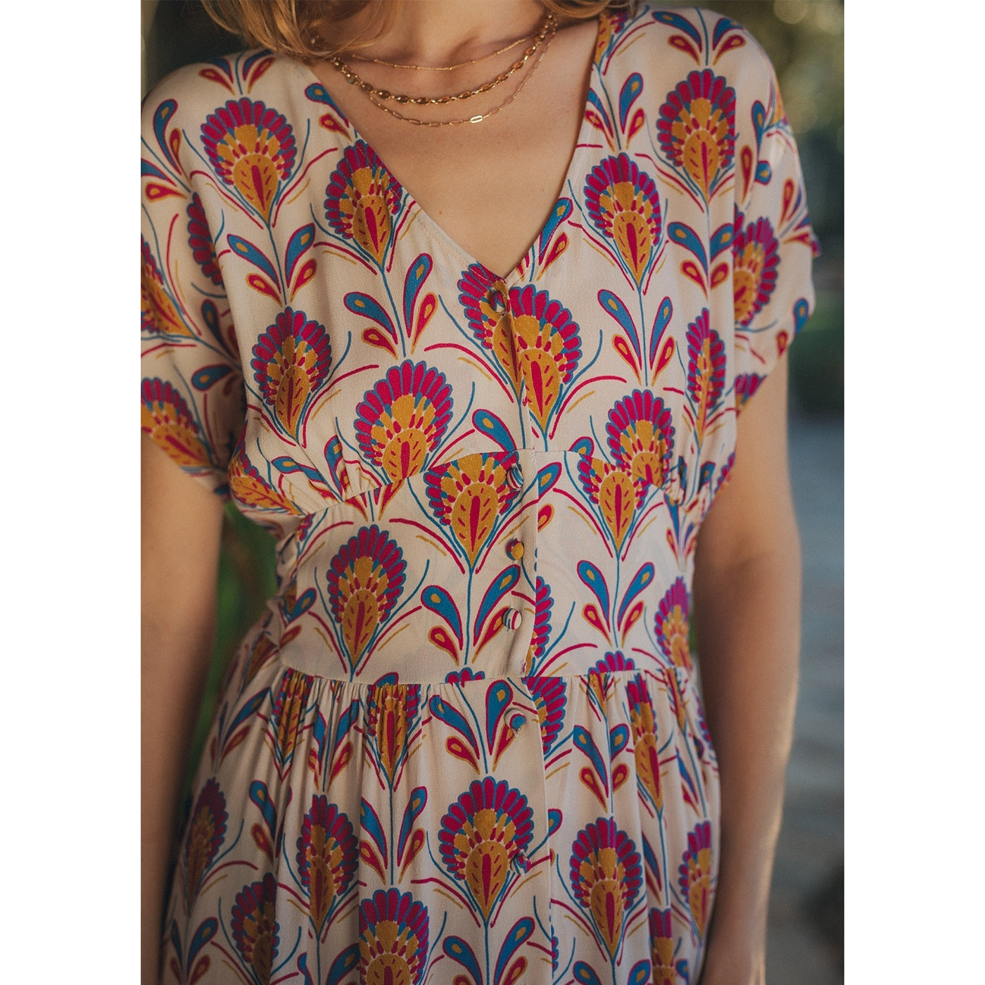Robe Octavie - Passiflore