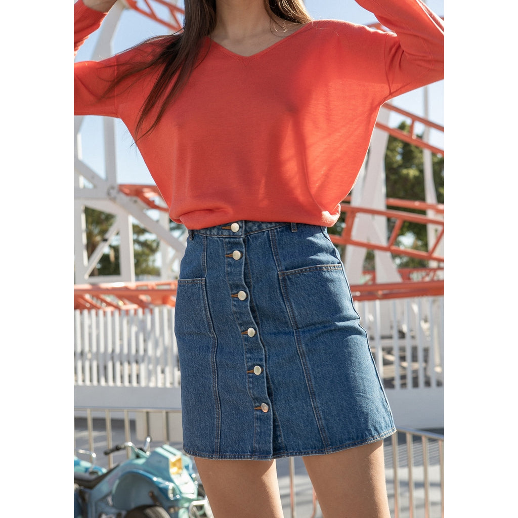 Ethel Skirt - Light Blue