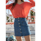 Ethel Skirt - Light Blue