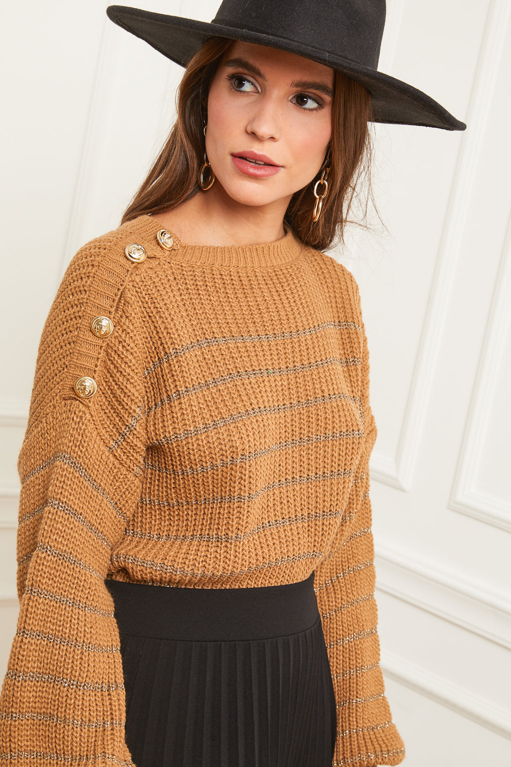 Sweater - Camel