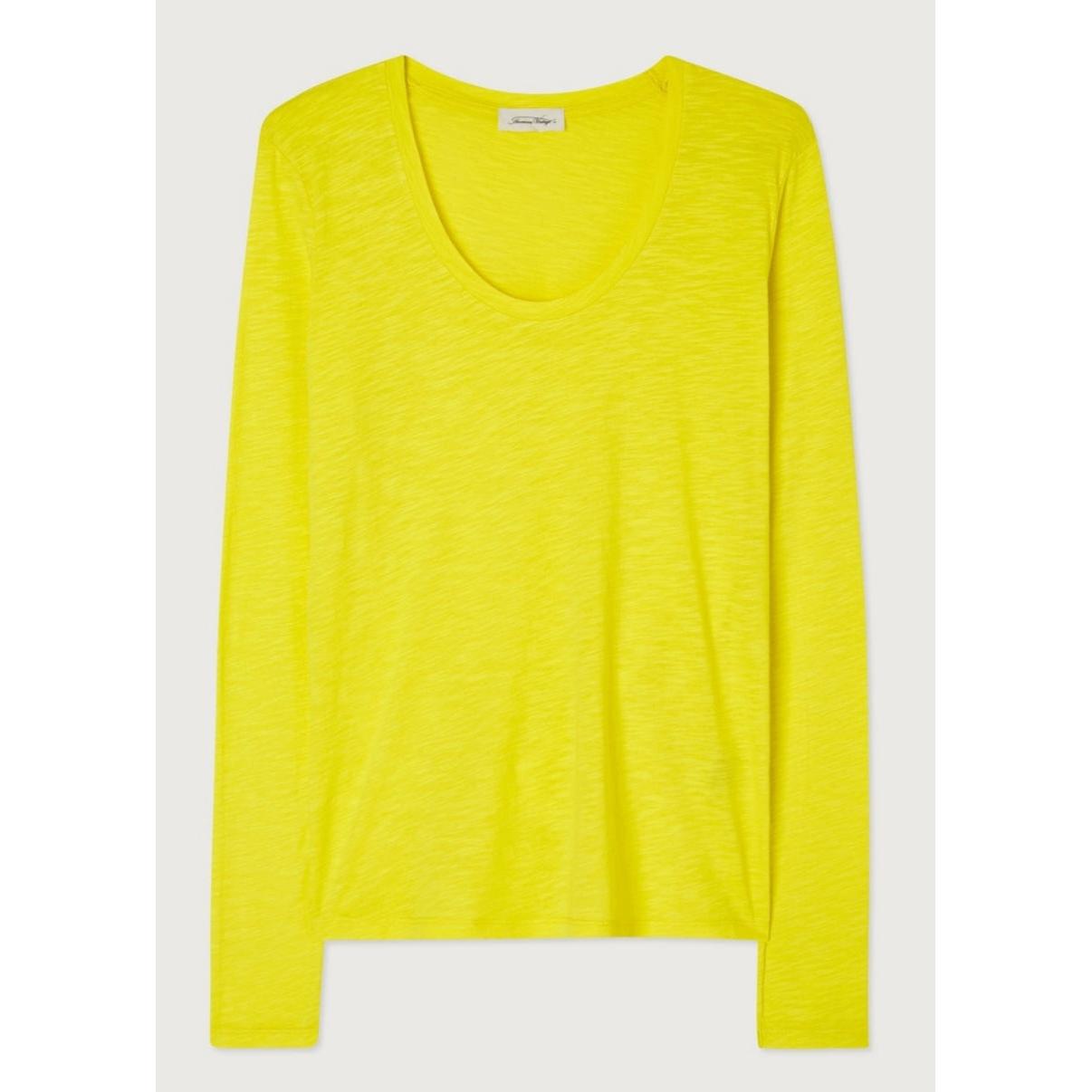 Camiseta Cuello U - Citrino Vintage - Mujer