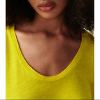 Camiseta Cuello U - Citrino Vintage - Mujer