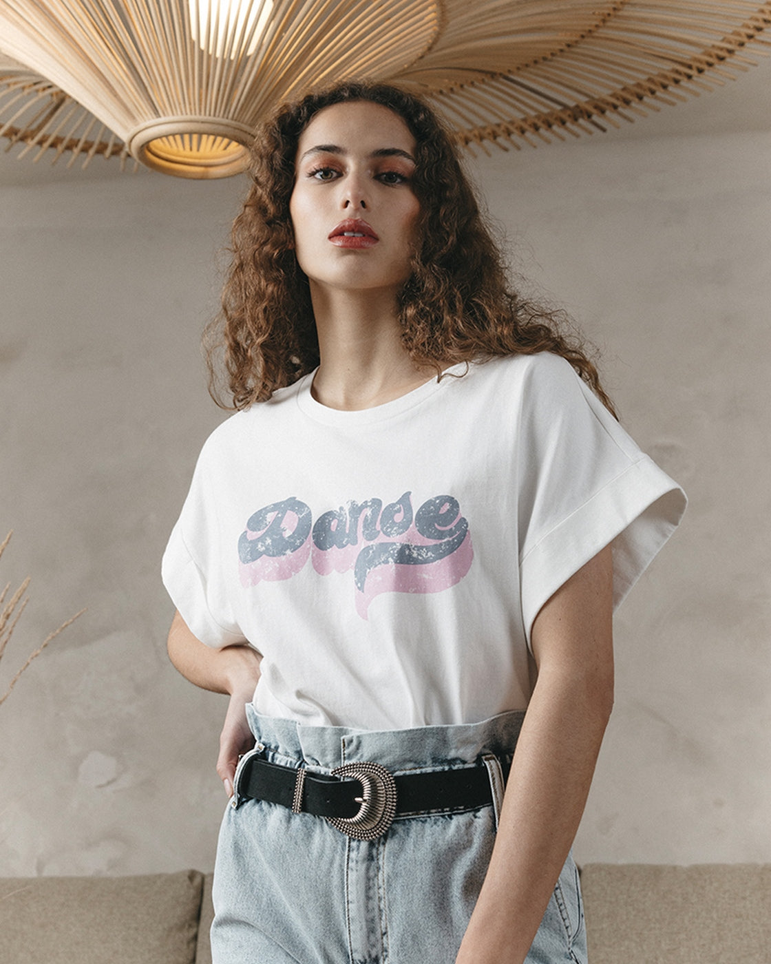 Camiseta Jackson - Crudo