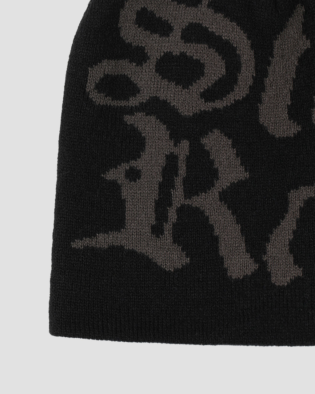 Gorro de jacquard - Negro