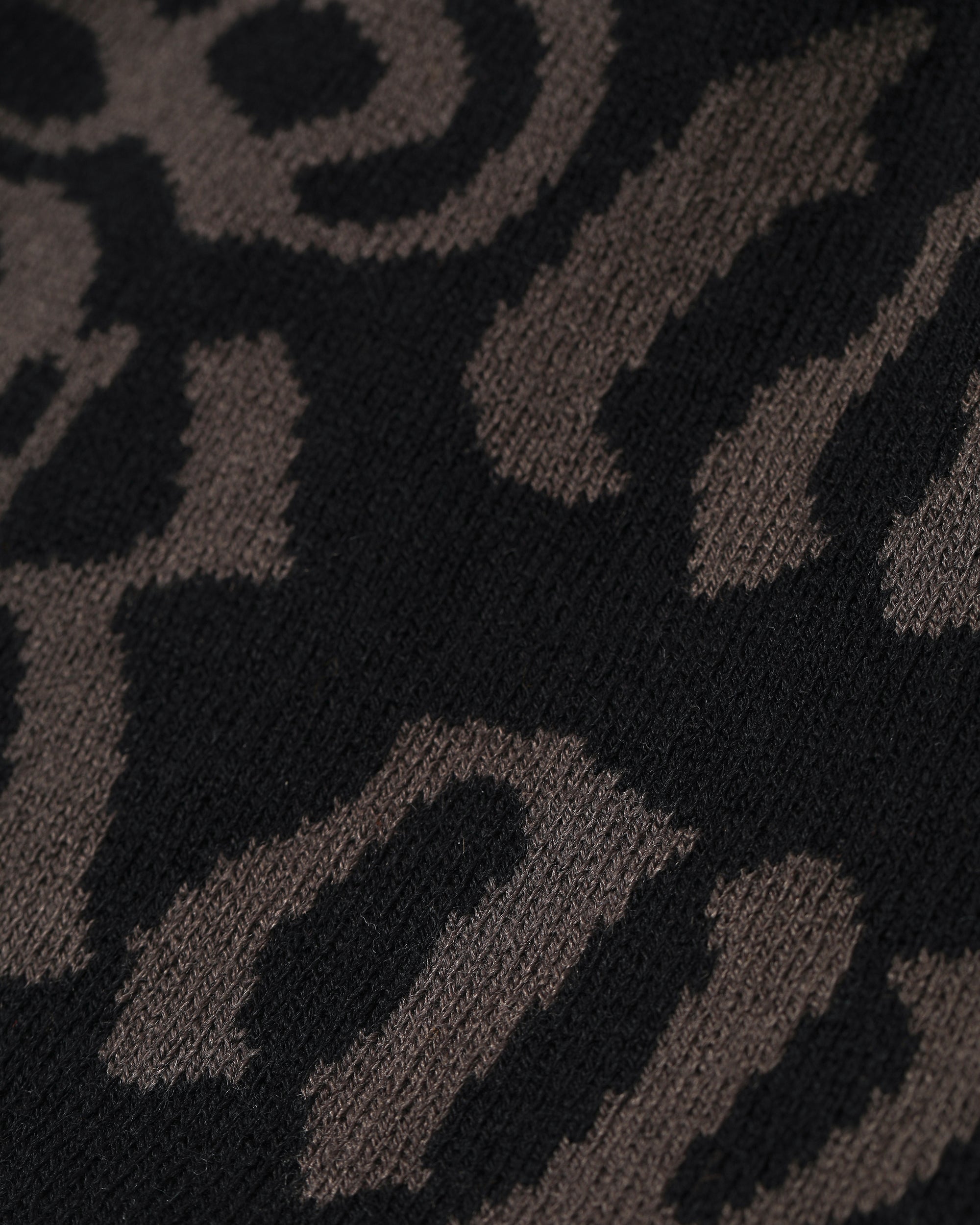 Gorro de jacquard - Negro