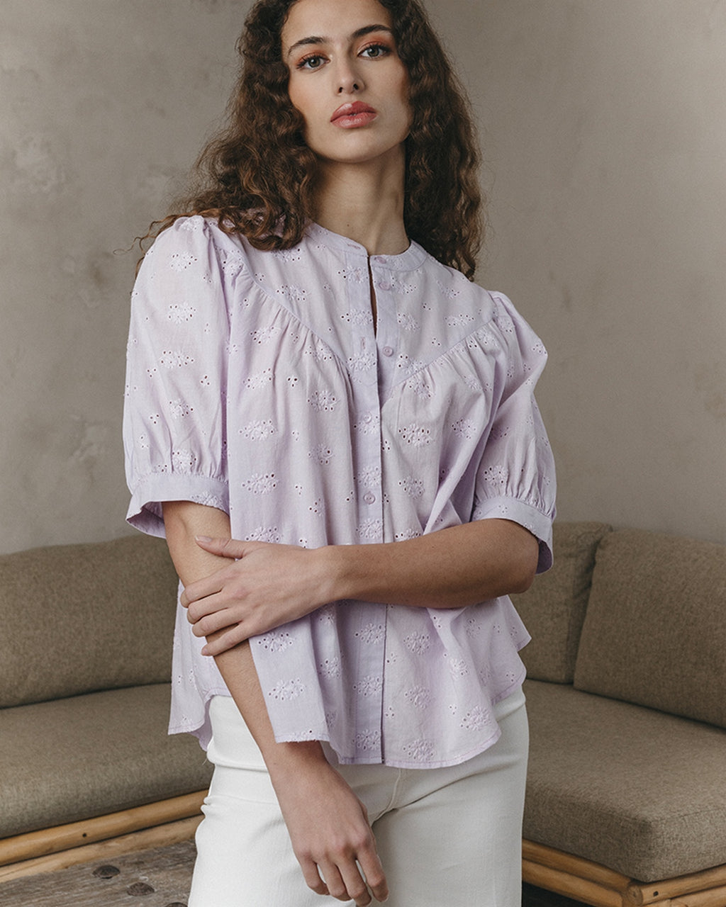 Blusa Jade - Malva