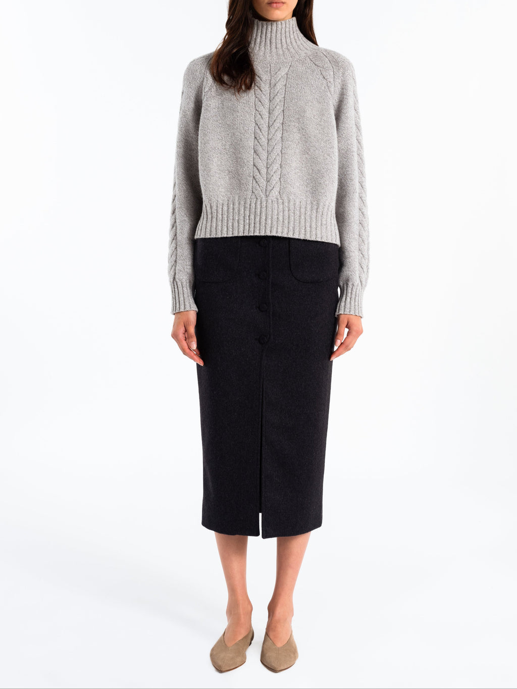 Margaux Lonnberg - Jagger Skirt - Anthracite