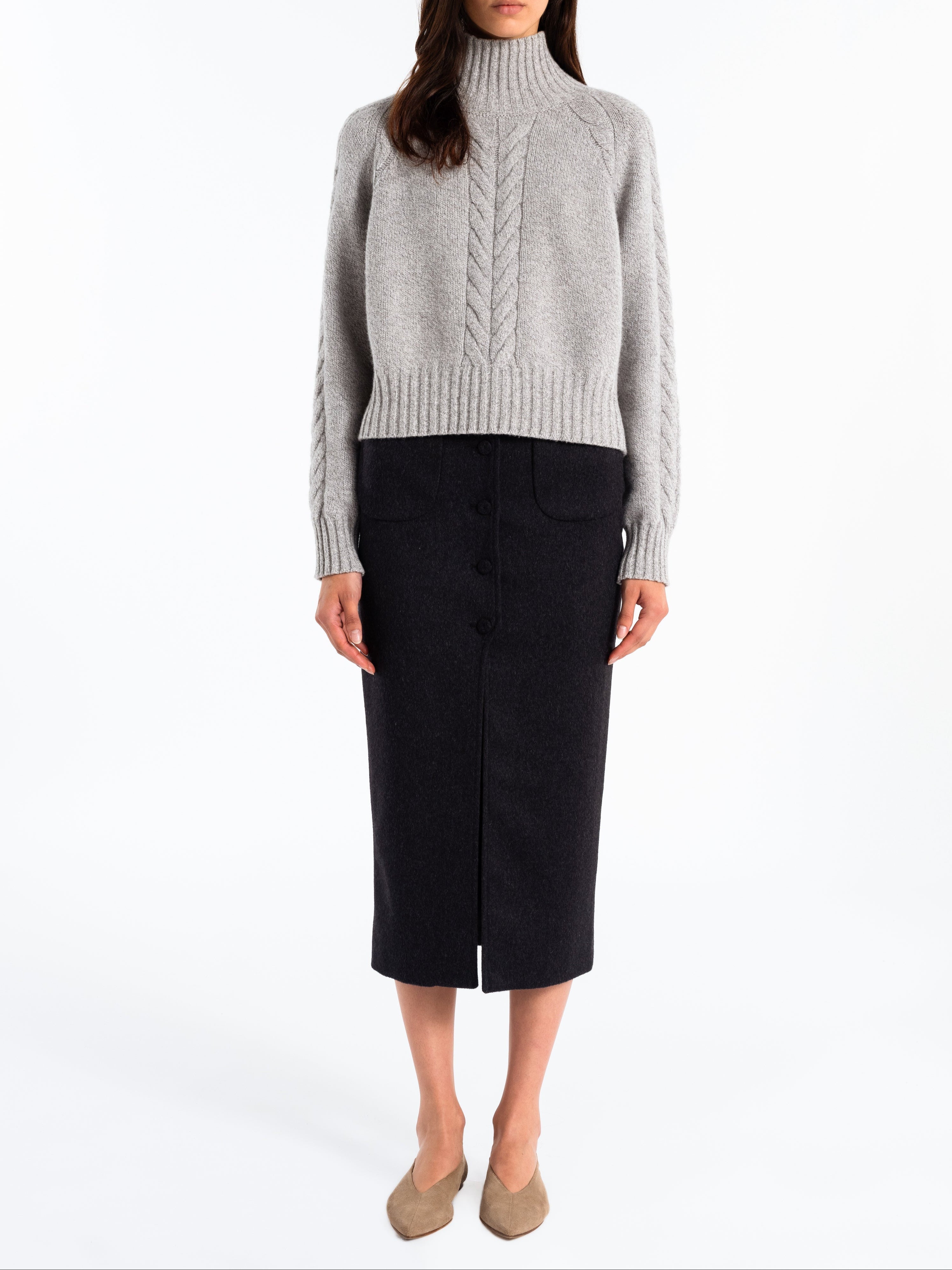 Margaux Lonnberg - Jagger Skirt - Anthracite