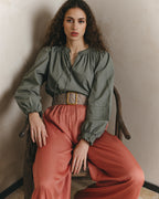 Blusa Janice - Caqui