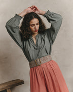 Blusa Janice - Caqui