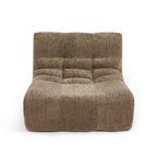 Janis - Armchair - Chenille Fabric - Taupe