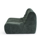 Janis - Sillón Modular 1 Plaza - Tela Chenilla - Verde