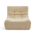Janis - Chauffeuse Modulable 1 Place - Velours - Beige