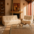 Janis - Banquette 2 Places - Velours - Beige