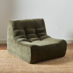 Janis - Chauffeuse Modulable 1 Place - Velours - Vert