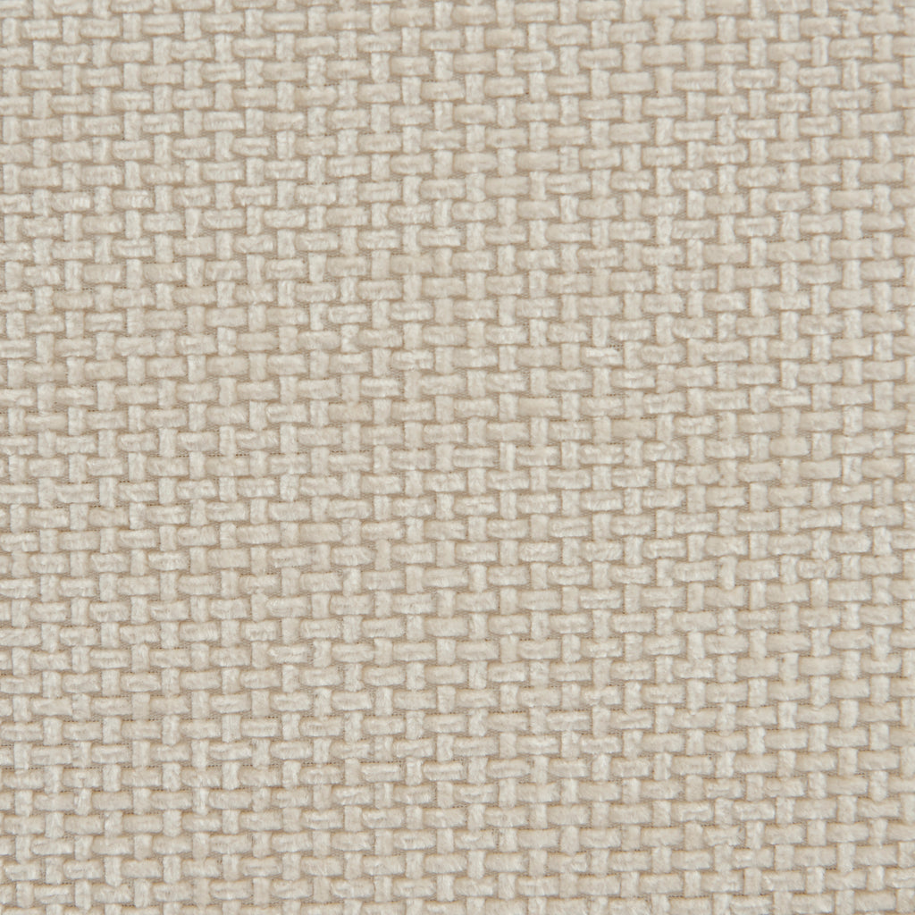 Janis - Banqueta Modular 2 Plazas - Tejido Chenilla - Crudo