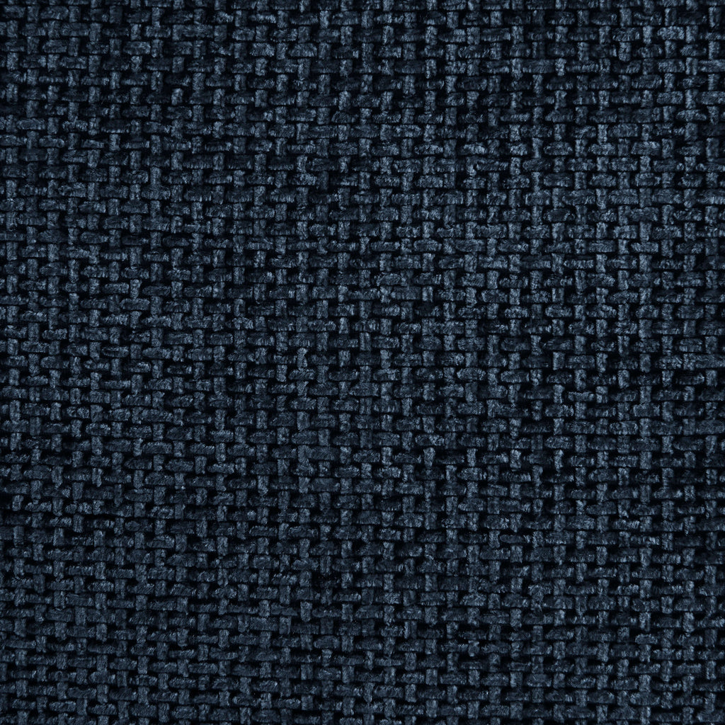 Janis - Banquette 2 Places - Tissu Chenille - Bleu