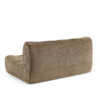 Janis - Banquette 2 Places - Tissu Chenille - Taupe