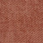Janis - Modular 2-Seat Bench - Chenille Fabric - Terracotta
