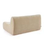 Janis - Banquette Modulable 2 Places - Velours - Beige