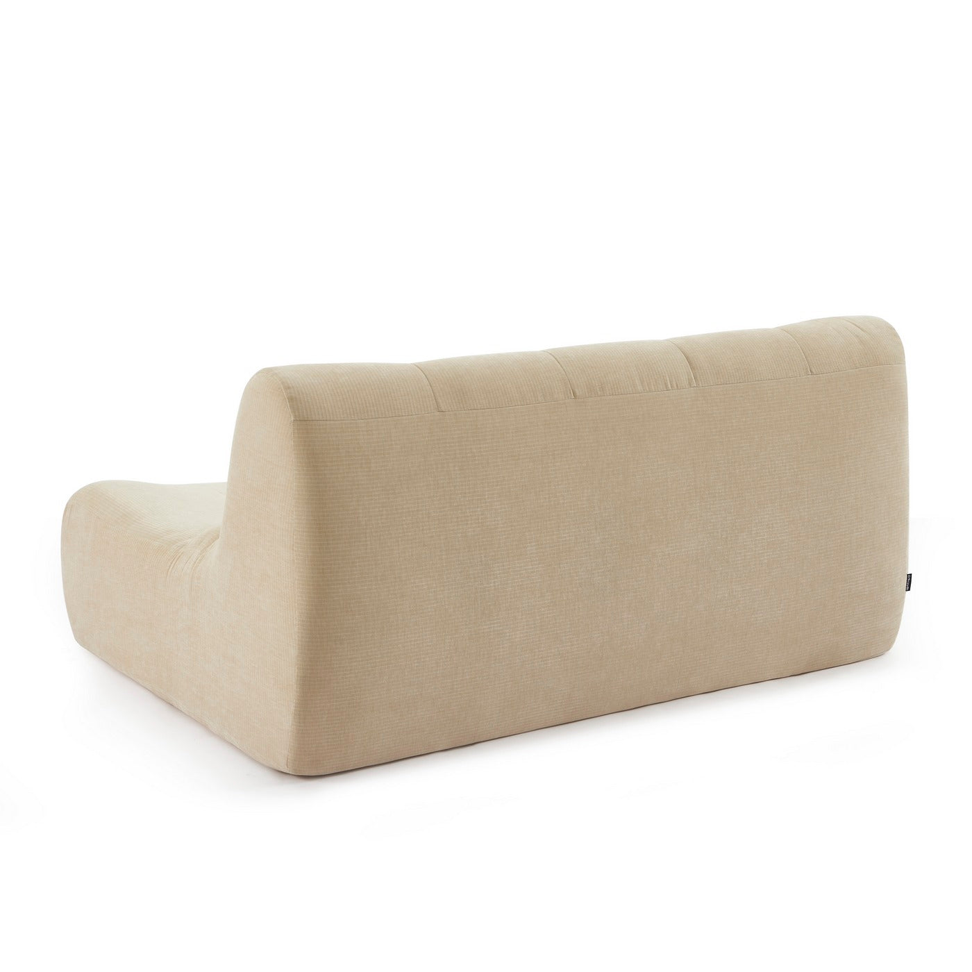 Janis - Banquette Modulable 2 Places - Velours - Beige