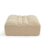 Janis - Pouf - Velours - Beige