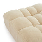 Janis - Pouf - Velours - Beige