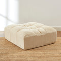Janis - Pouf - Velours - Beige
