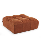 Janis - Pouffe - Terracotta Velvet