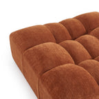 Janis - Pouffe - Terracotta Velvet