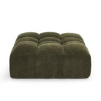 Janis - Pouf - Velours - Vert