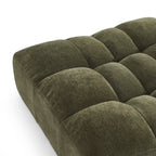 Janis - Pouf - Velours - Vert