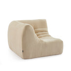 Janis - Chauffeuse D'Angle Modulable - Velours - Beige