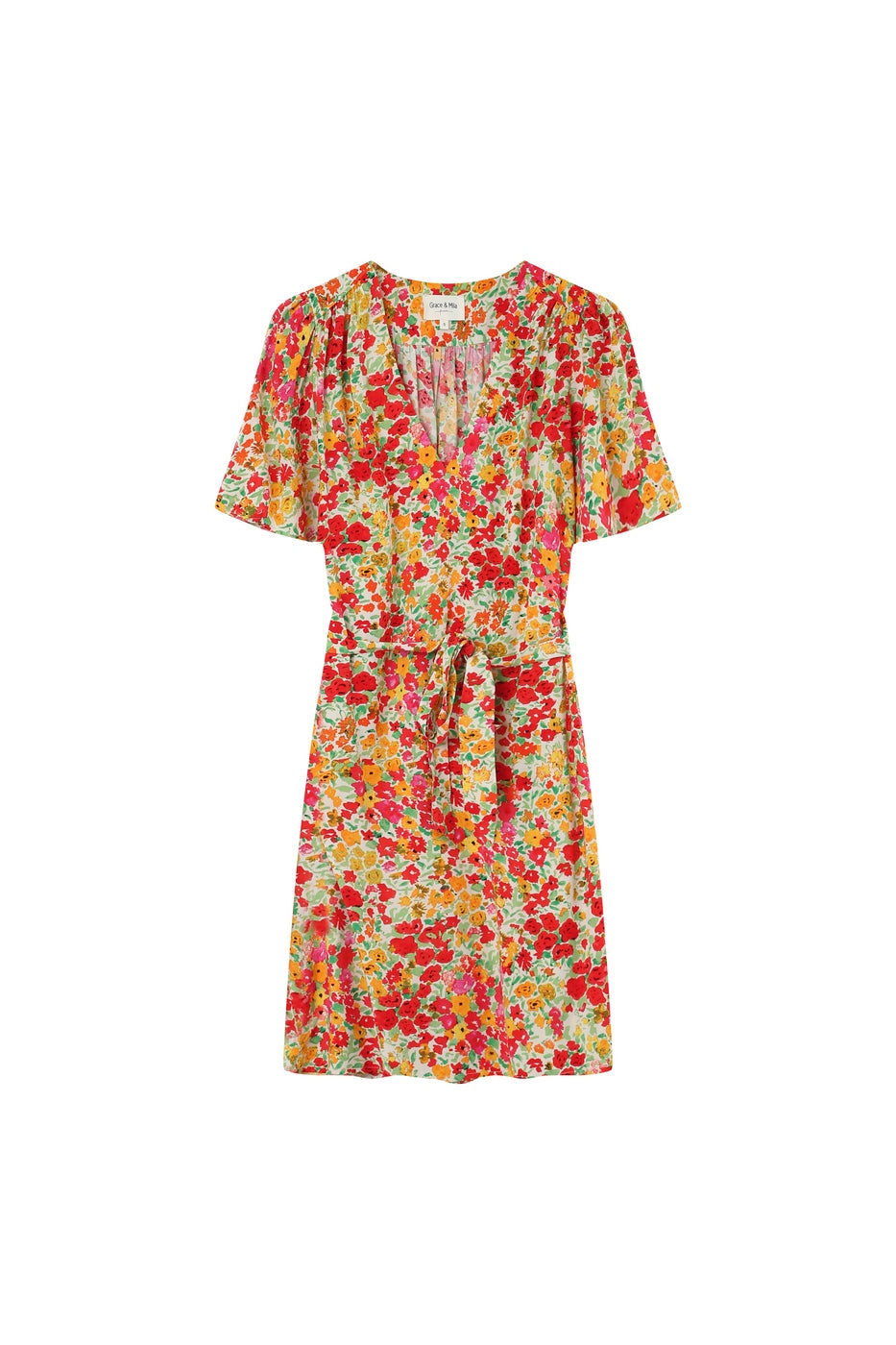 Vestido Corto Jara - Rojo