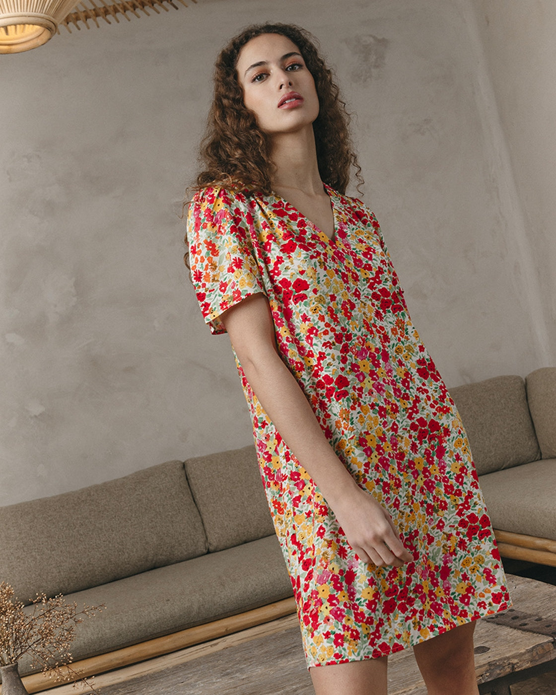 Vestido Corto Jara - Rojo