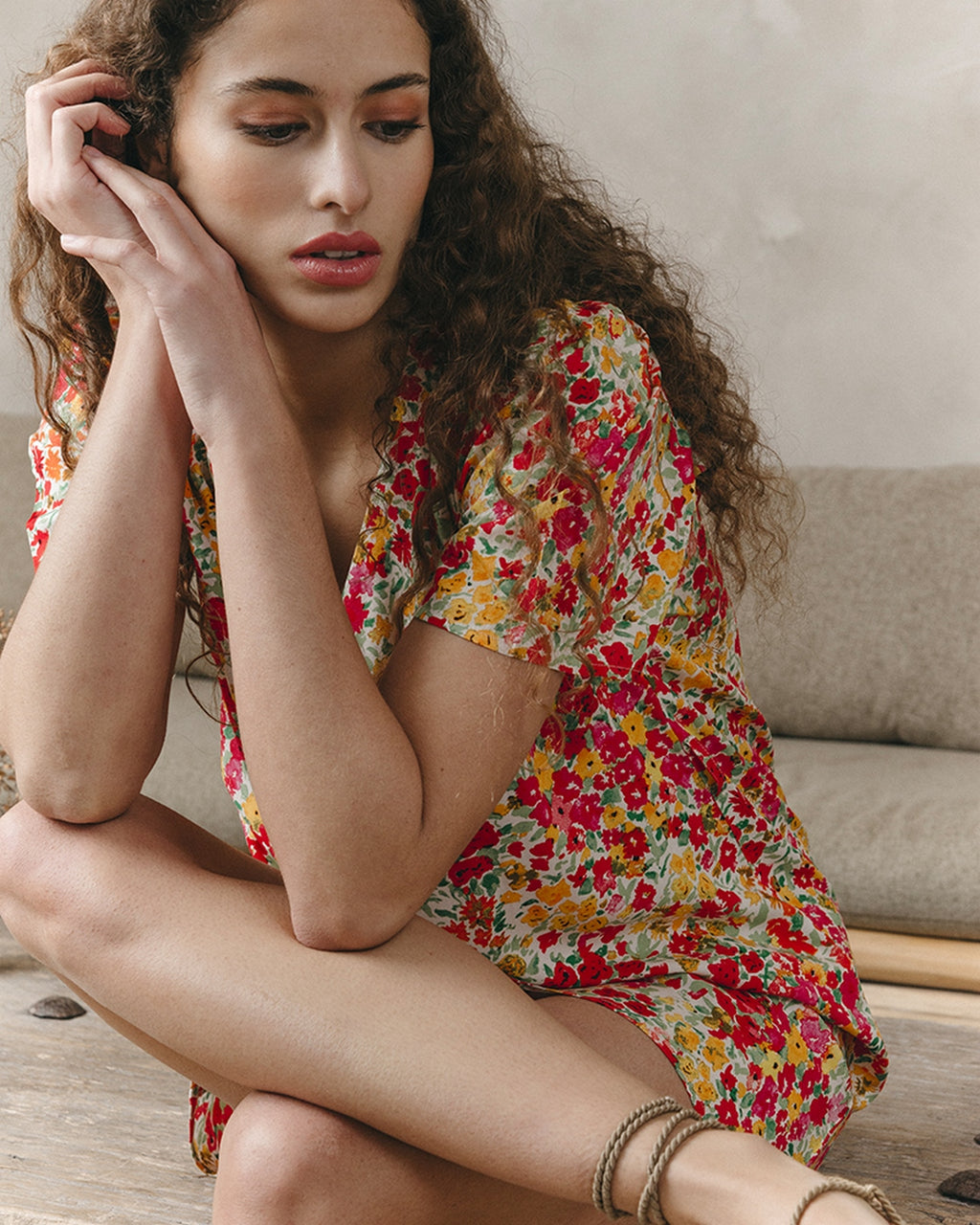 Vestido Corto Jara - Rojo
