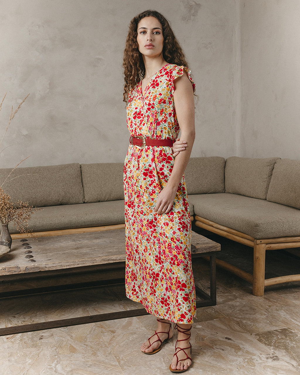 Vestido Largo Jasmine Rojo