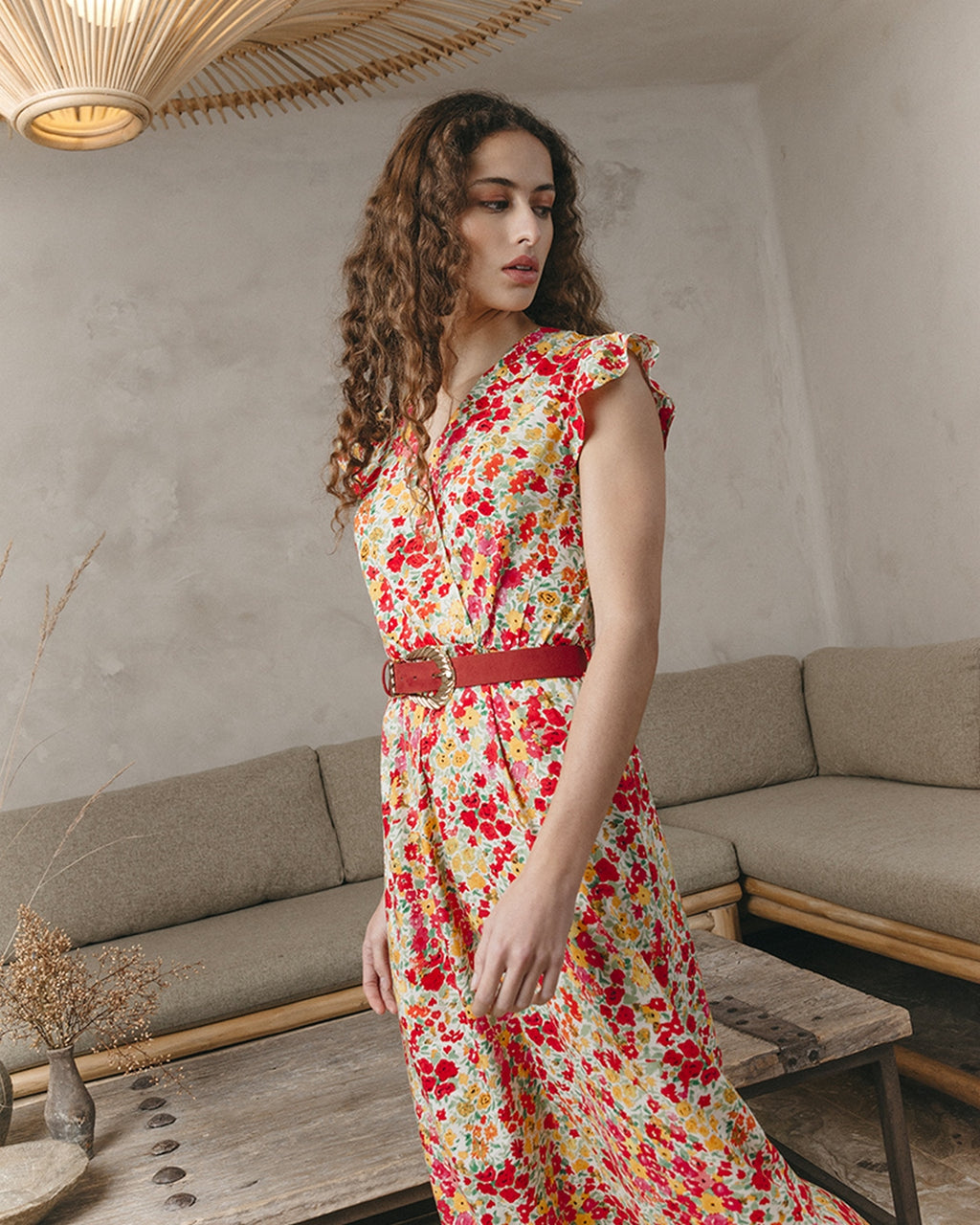 Vestido Largo Jasmine Rojo